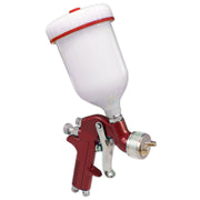 Sealey 1.4mm Set Up Gravity Feed Paint Spray Gun 600ml Pot Vehicle Car Sealey  - Dynamic Drive