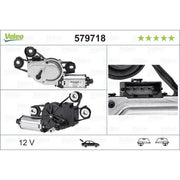 Valeo Front/Rear Wiper Motor Rear 579718