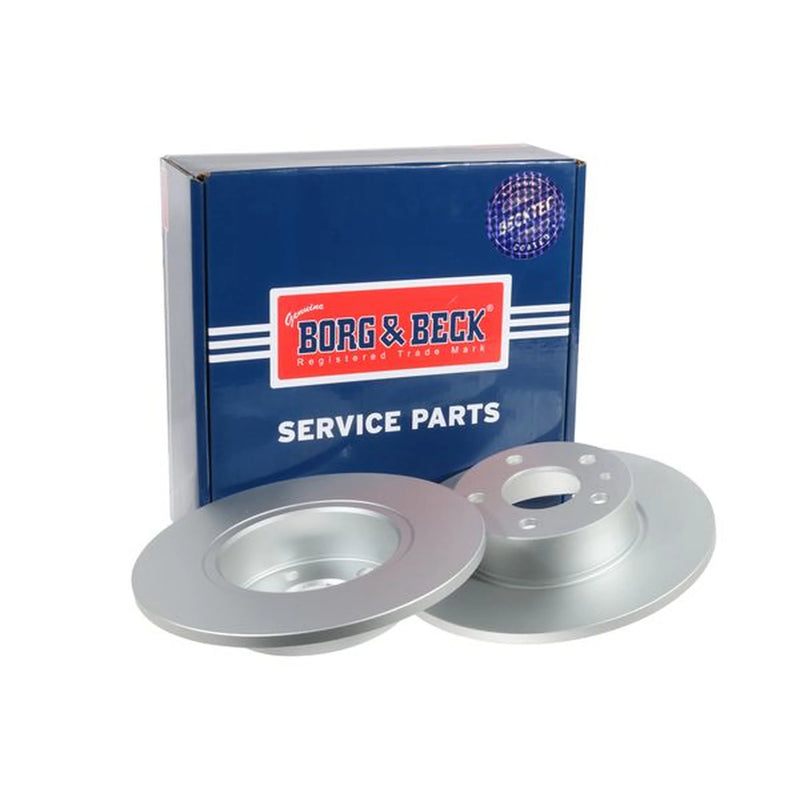 Borg & Beck Front & Rear Brake Discs & Pads fits Alfa Romeo 147 2001-2010
