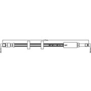 Juratek Brake Hydraulic Hose Line Right JBH1168