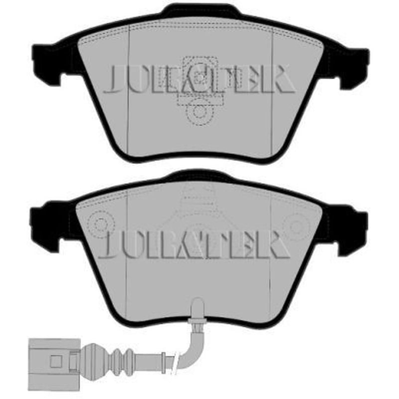 Juratek Front Brake Pad Set fits Audi A3 2003-2009 3.2