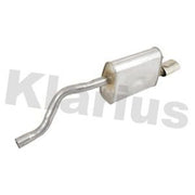 Klarius Box With Tail Pipe Rear fits Opel Meriva B 2010-2013 1.7