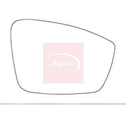 Apec Exterior Wing Mirror Glass Left fits Seat Mii 2011-2020 1.0