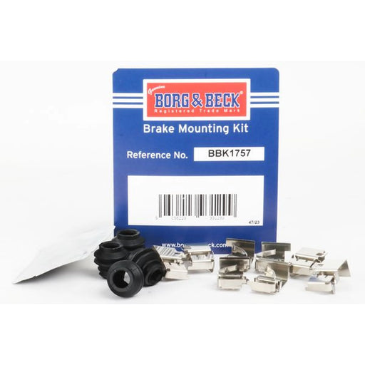 Borg & Beck Brake Pad Accessory Fitting Kit Rear BBK1757