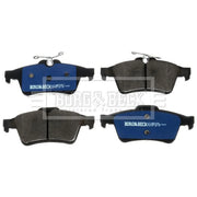 Borg & Beck Front & Rear Brake Discs & Pads fits Mazda 5 2014 on 2.0
