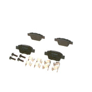 Bosch Front & Rear Pads fits Fiat Multipla 2000-2010 1.6 1.9