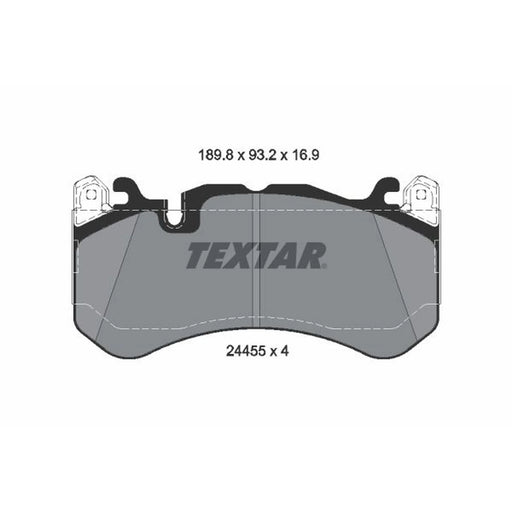 Textar Front Brake Pad Set 2445505