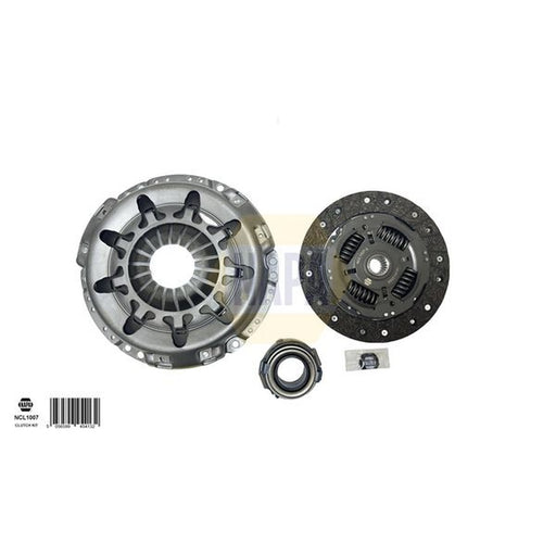 NAPA Clutch Kit Set 3pc fits Citroën C1 2005-2014 1.0