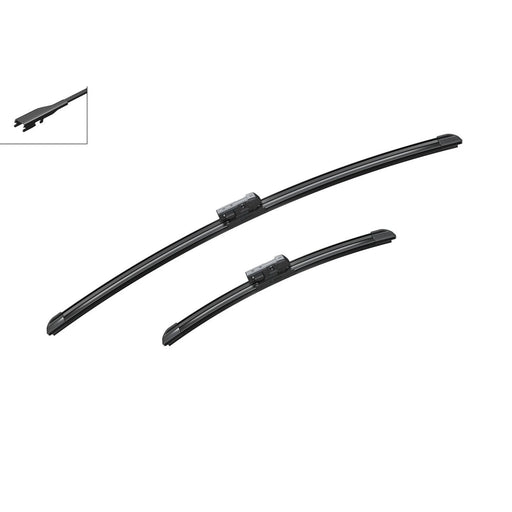 Bosch Aerotwin Wiper Blade Set 600mm + 350mm — A745S fits MG Zs SUV 2017 on