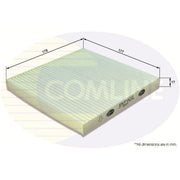 Comline Cabin Air Filter (Pollen Filter) EKF402