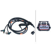 Hella ABS Wheel Speed Sensor Rear 6PU 358 417-371