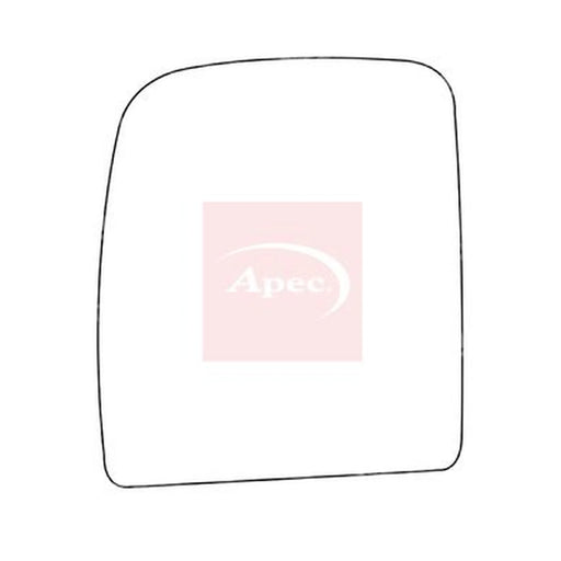 Apec Exterior Wing Mirror Glass Left AMS2811