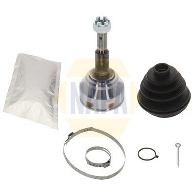 NAPA CV Axle Shaft Assembly Front fits Opel Astra G 1998-2009 1.7 1.8 2.0 2.2