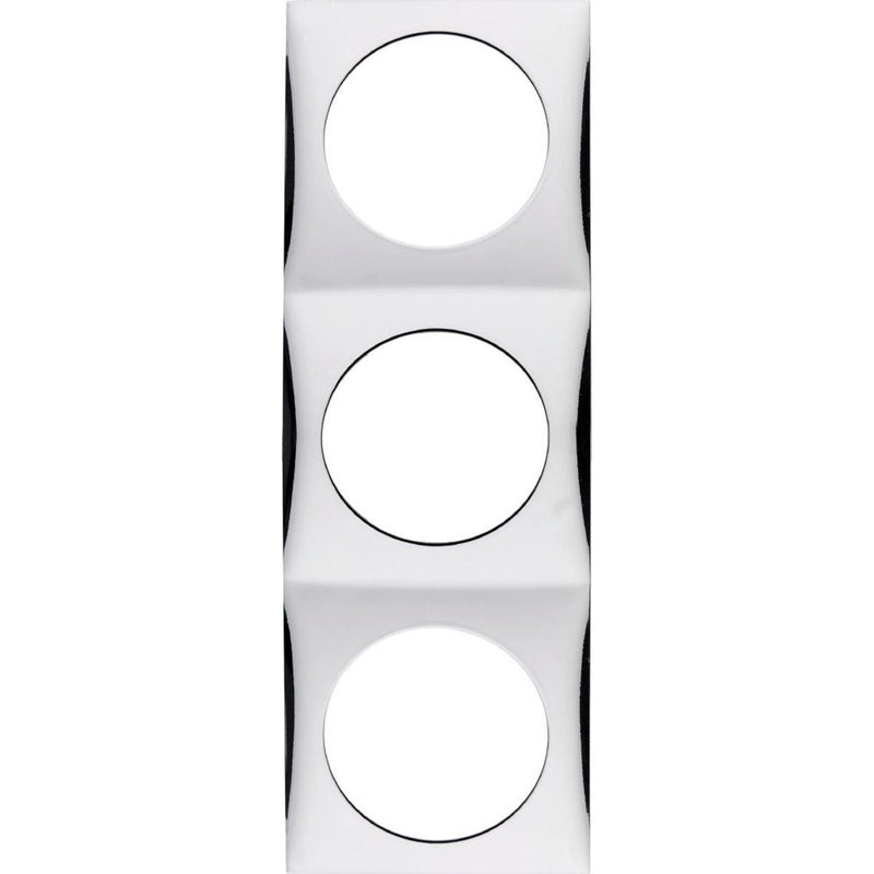 Triple Frame Gloss Chrome Modern and Sleek Triple Frame for Your Caravan or W4 - Dynamic Drive