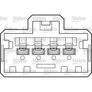 Valeo Electric Window Regulator Lifter Right Front 850519
