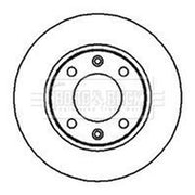 Borg & Beck Front & Rear Brake Discs & Pads fits Citroën Zx 1992-1994 2.0