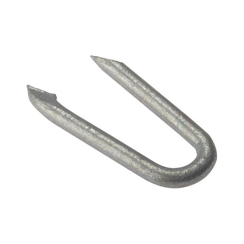 Forgefix Netting Staple Galvanised 15mm Bag Weight 250g ForgeFix - Town Tools