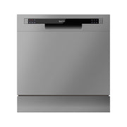 Baridi Tabletop Dishwasher 8 Place Settings 8L Capacity - Silver DH87 Baridi - Dynamic Drive