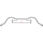 Apec Brake Pad Accessory Fitting Kit Front KIT1142