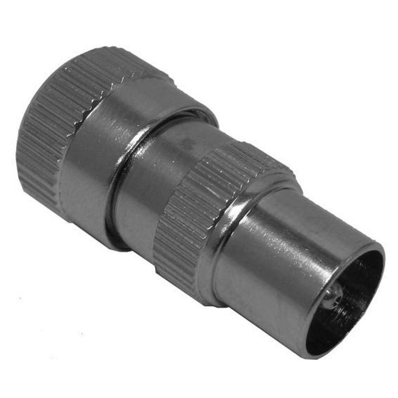 Zinc Coax Plug for Caravan and Motorhomes Nova - Dynamic Drive