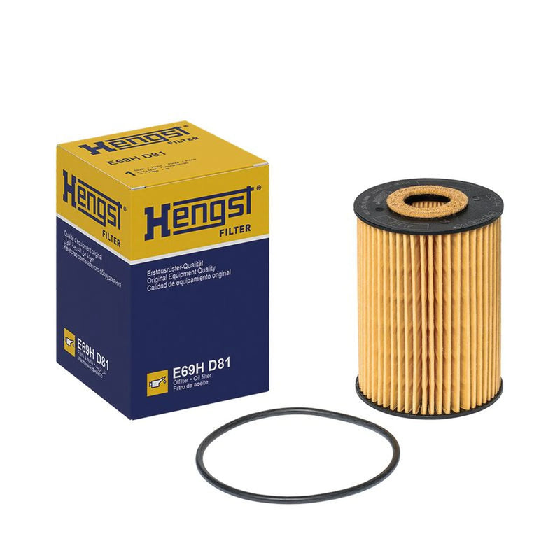 Hengst Engine Oil Filter fits Nissan Atleon 2006 on 35.15 56.15