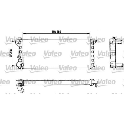 Valeo Engine Radiator 811392