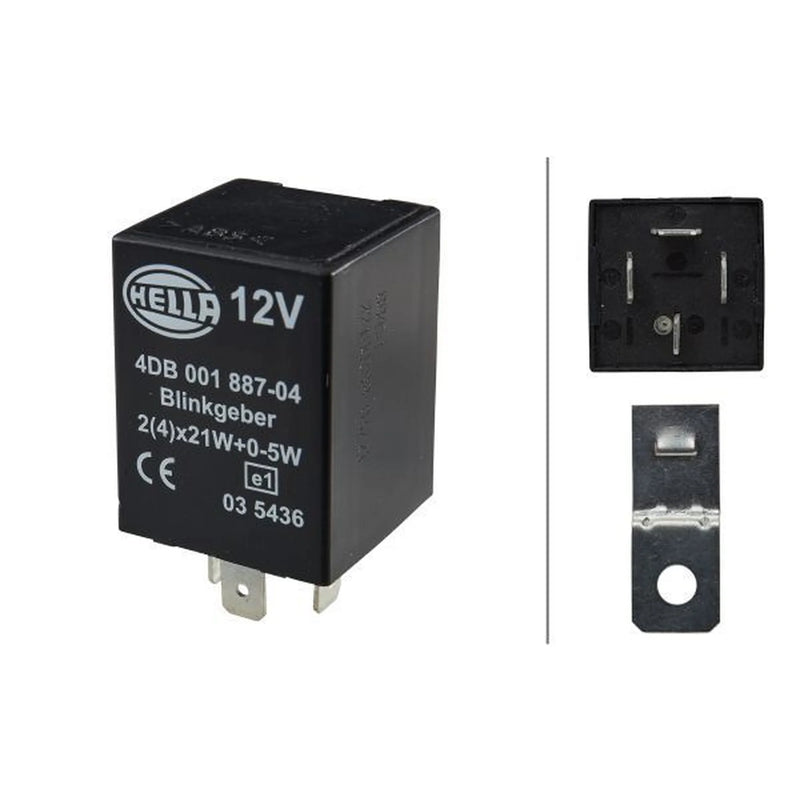 Hella Indicator Flasher Relay fits Ford Capri 1974-1977 1.6 2.0 2.3 3.0