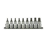 Teng Tools 1/2" TX Bit Socket Clip Rail Set 9 Pieces Teng Tools - Dynamic Drive