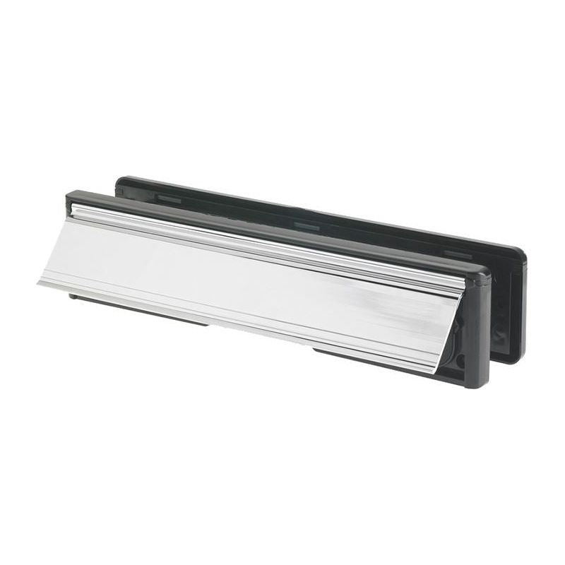 Yale Locks Letter Plate Silver (Visi-Packed) 300mm (12in) Yale Locks - Town Tools