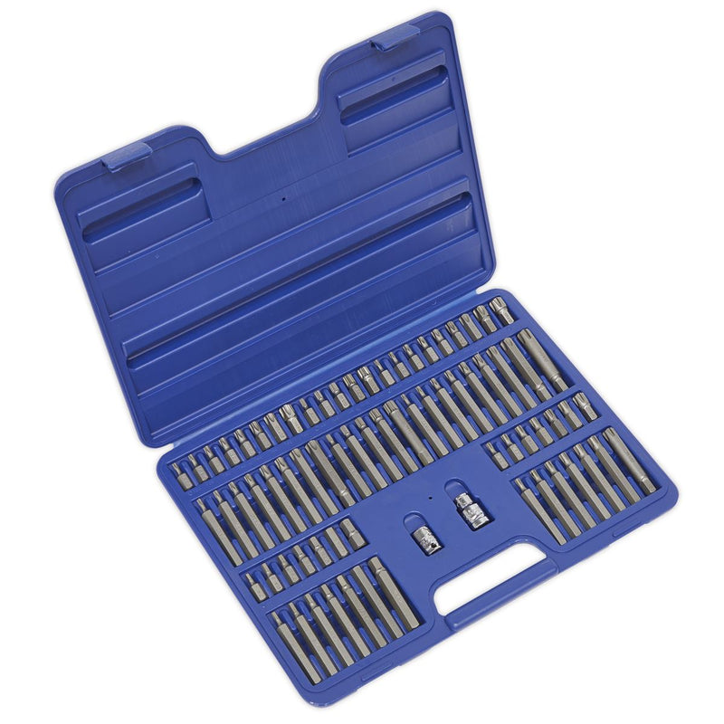 Sealey TRX-Star/Security TRX-Star/Hex/Ribe/Spline Bit Set 74pc 3/8" & 1/2"Sq Dri Sealey - Dynamic Drive