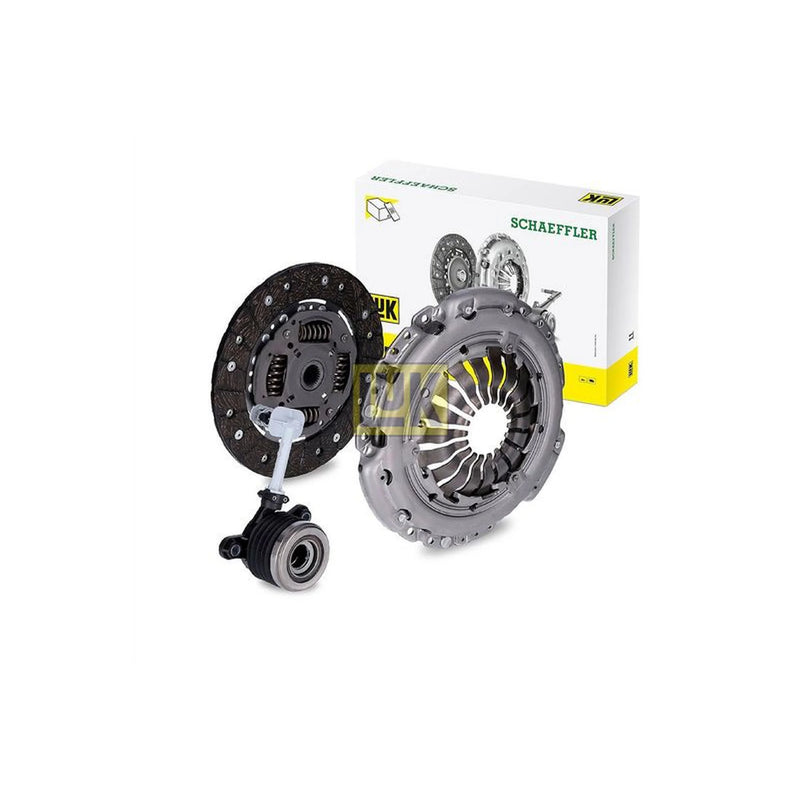 LuK Clutch Kit Set 3pc fits Dacia Logan II 2012 on 1.5