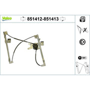 Valeo Electric Window Regulator Lifter Right Front 851413