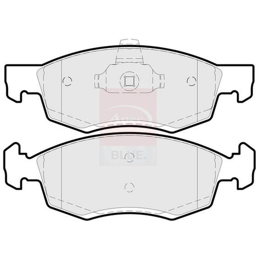 Apec Front Brake Pad Set fits Dacia Logan 2004-2005 1.4 1.5 1.6