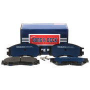 Borg & Beck Front Brake Discs & Pads fits Mitsubishi Eclipse III 1999-2005 2.4