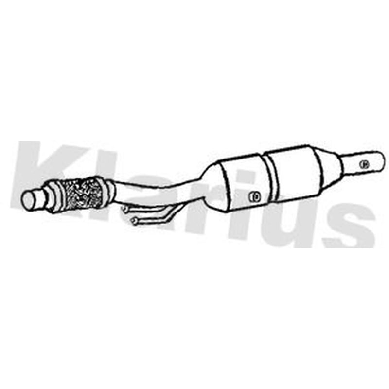 Klarius Diesel Particulate Filter T/A fits Citroën C3 Aircross I 2017-2018 1.6