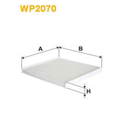 WIX Cabin Air Filter (Pollen Filter) WP2070
