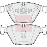 Apec Front Vented & Rear Vented Brake Discs & Pads fits BMW 3 2004-2013