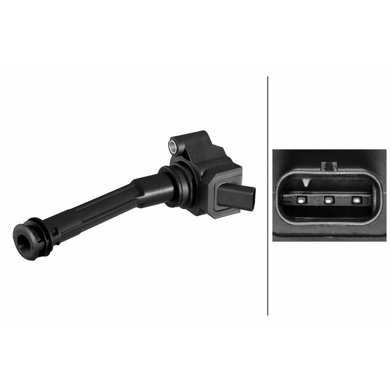 Hella Ignition Coil Pack fits Nissan Juke 2019 on 1.0