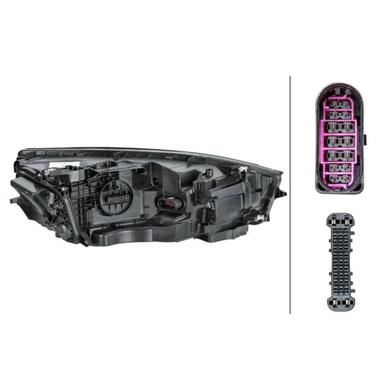 Hella Headlight Headlamp LED Left fits Audi A7 2010-2018 1.8 2.0 2.8 3.0