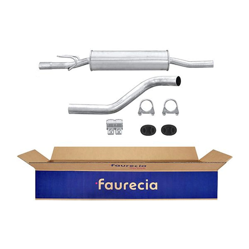 Hella Middle Silencer fits Opel Corsa B 1996-2000 1.0