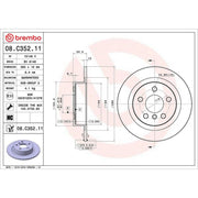 Brembo Front & Rear Brake Discs & Pads fits Mini Mini 2015 on