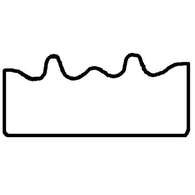 BGA Cylinder Head Cover Gasket fits Citroën Ax 1988-1997