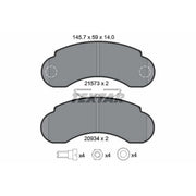Textar Front Brake Pad Set 2157302