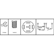 Hella Brake Light Switch fits Opel Combo Box Body/Mpv 2001 on 1.6 1.7