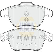 NAPA Front Brake Pad Set NBP1277