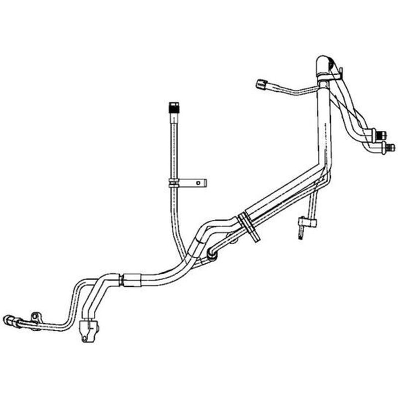Mahle Air Con High/Low Pressure Hose fits Ford Transit Bus 2006-2014 2.2 2.4