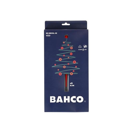Bahco XMAS BE-9881SL ERGO™ Slim VDE Insulated Screwdriver Set, 5 Piece Bahco - NN4 Online