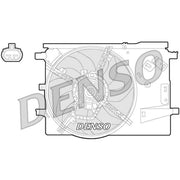 Denso Engine Cooling Fan DER09053