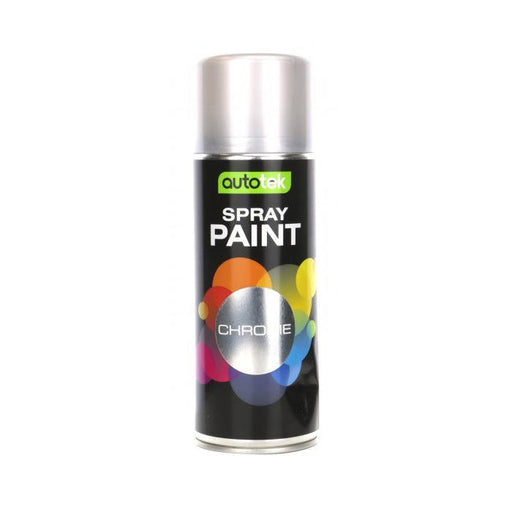 Autotek Spray Paint Chrome 400ml Spray On Paint - image 1