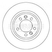 Borg & Beck Front & Rear Brake Discs & Pads fits Peugeot 508 I 2010-2018 2.0